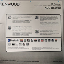 Load image into Gallery viewer, Kenwood KDC-BT460U bluetooth cd unit