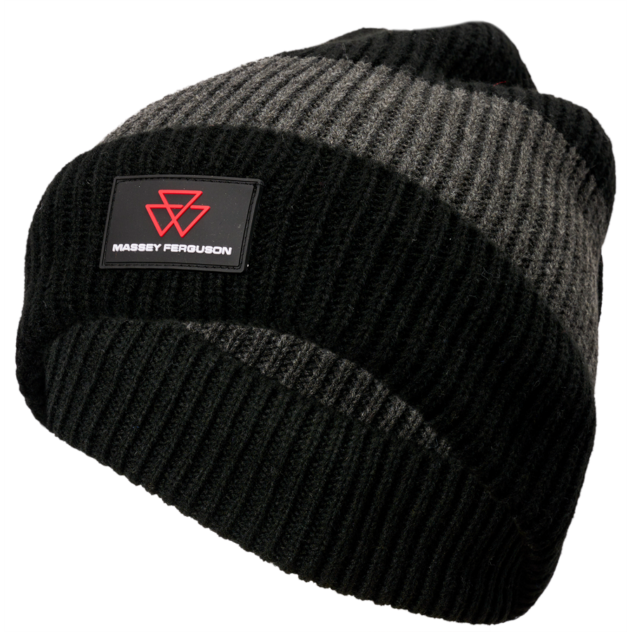 BlackGrey  MF beanie hat