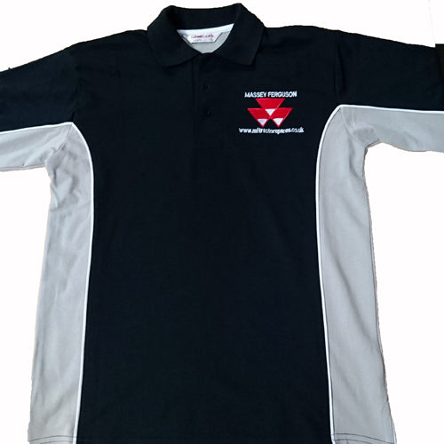 mf tractor spares polo shirt (small)