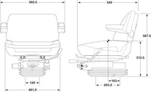 Load image into Gallery viewer, Kab suspension seat 390-399 Etc (Genuine)