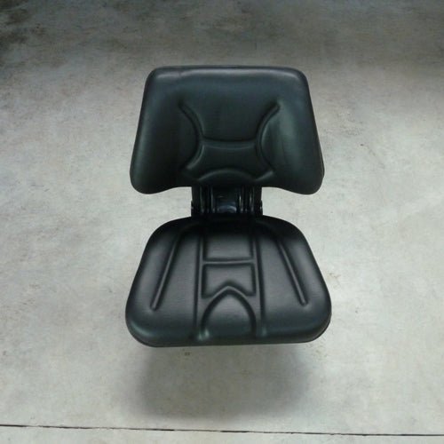 Suspension seat no armrests