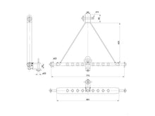 Load image into Gallery viewer, MF 35-135 A Frame Hitch