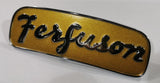 35 4 Cylinder Bonnet badge Gold front