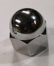 Load image into Gallery viewer, Chrome steering nut 35-135 etc