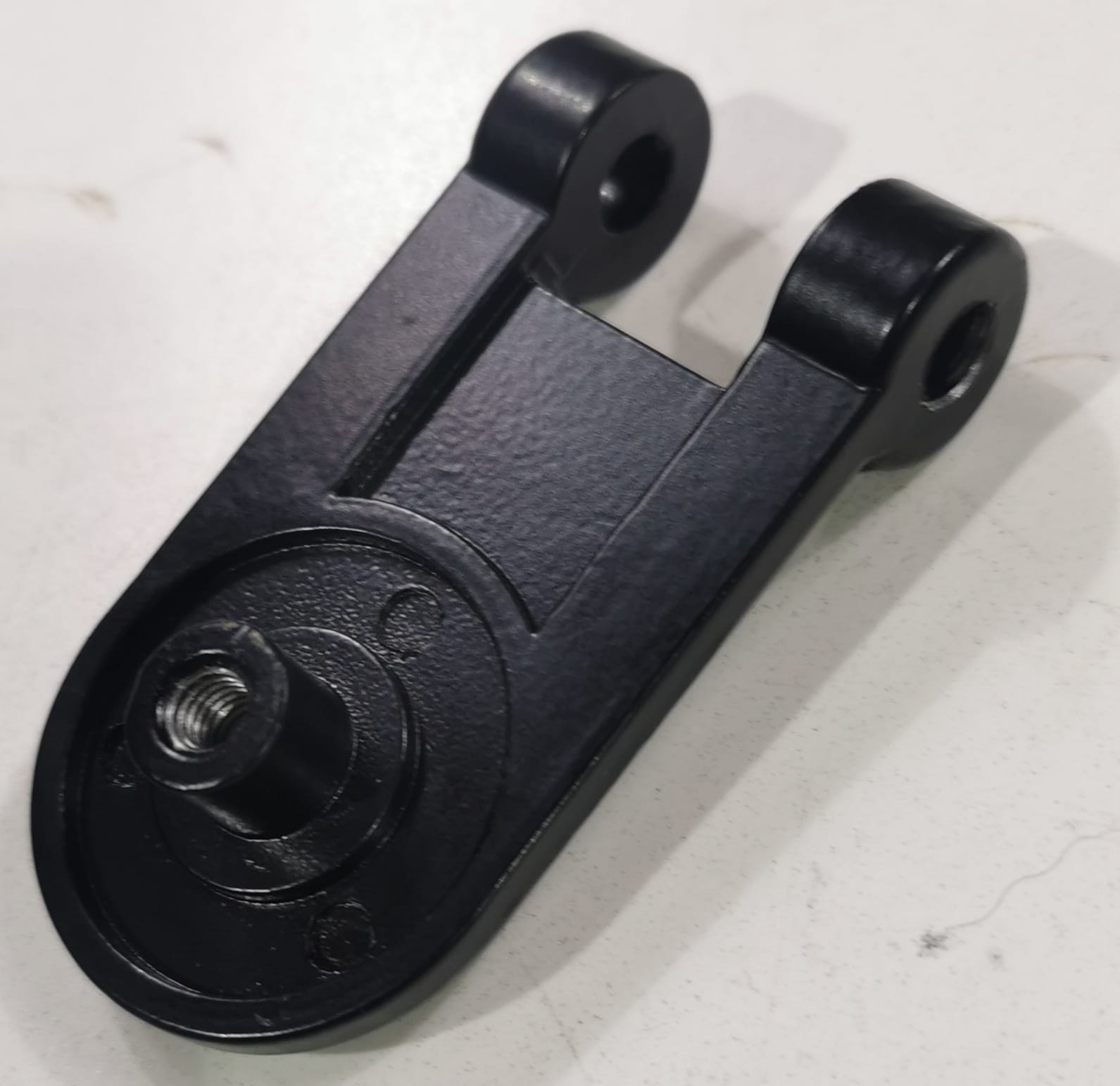 Pair Of Rear Liftgate Window Hinges For 2001-2006 Mazda Tribute - Left & Right Black Steel