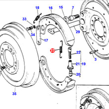 Load image into Gallery viewer, Brake spring (long) 35- 135 Etc