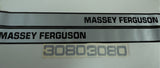 3080 Bonnet decal