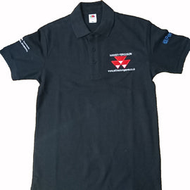 mf tractor spares polo shirt (large)